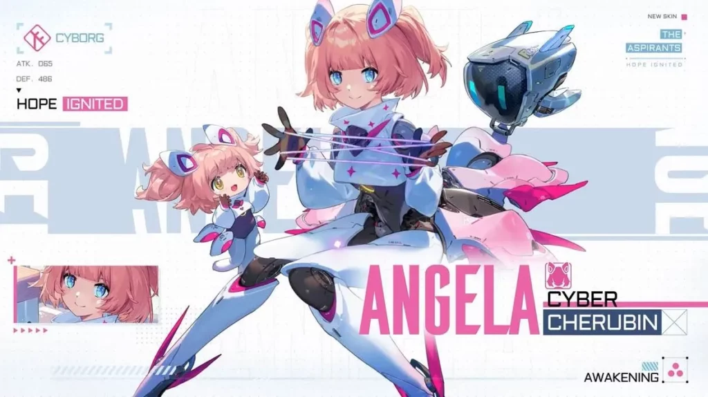 angela aspirant skin