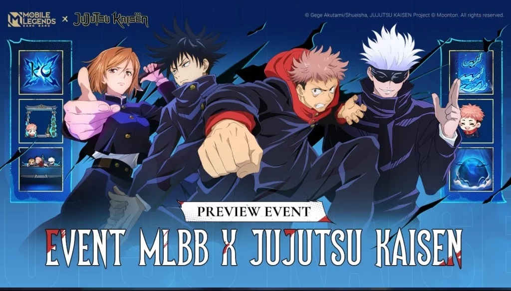 mlbb jujutsu kaisen premium supply schedule