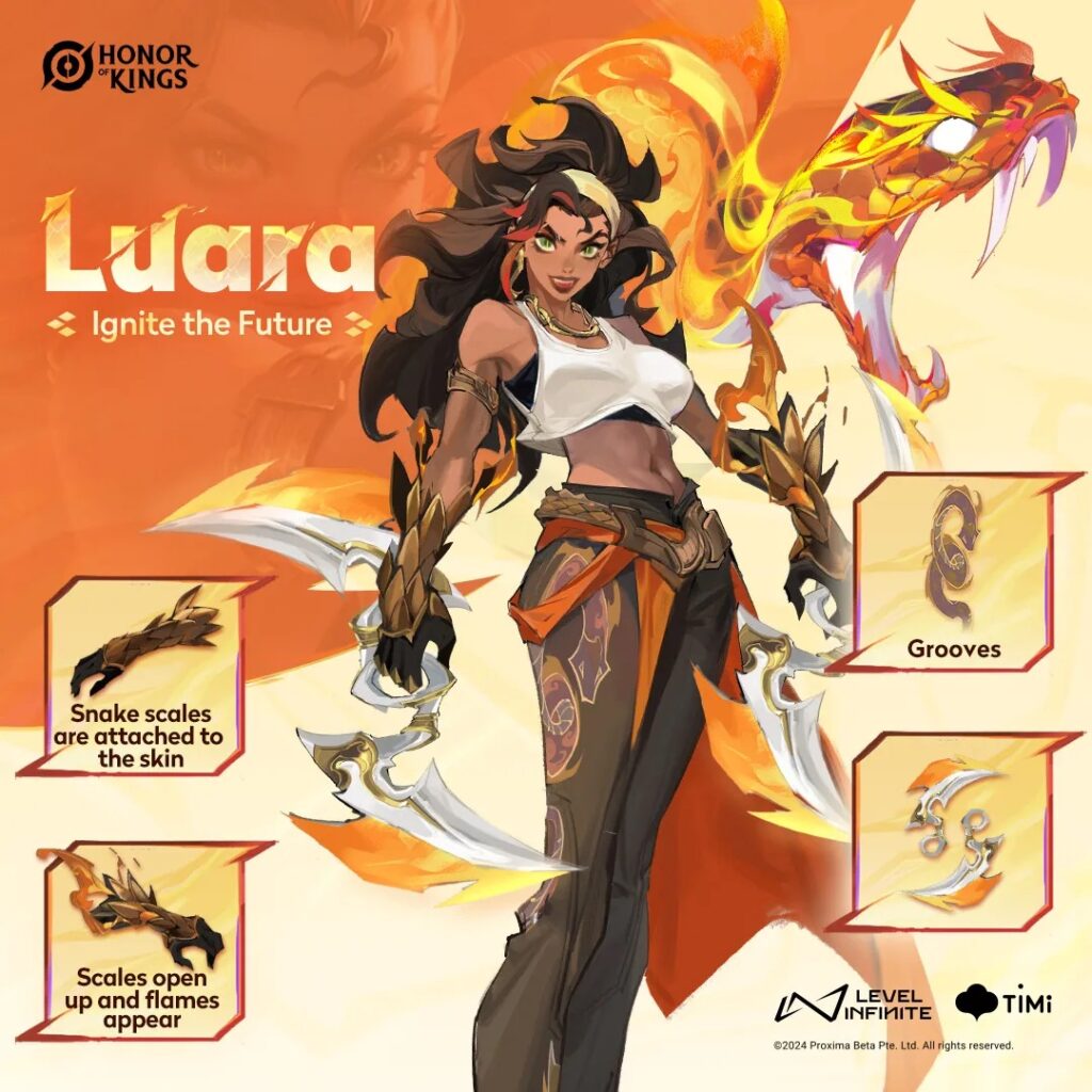 Luara Honor of Kings Details