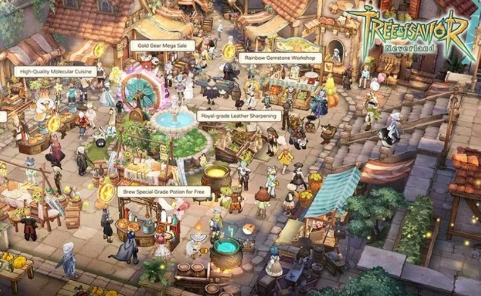 Tree of Savior Neverland Gameplay