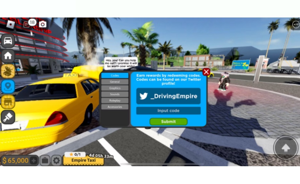 How to Redeem Driving Empire Codes