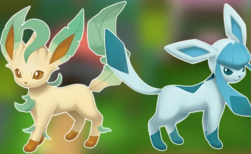 Leafeon and Glaceon Pokemon Go