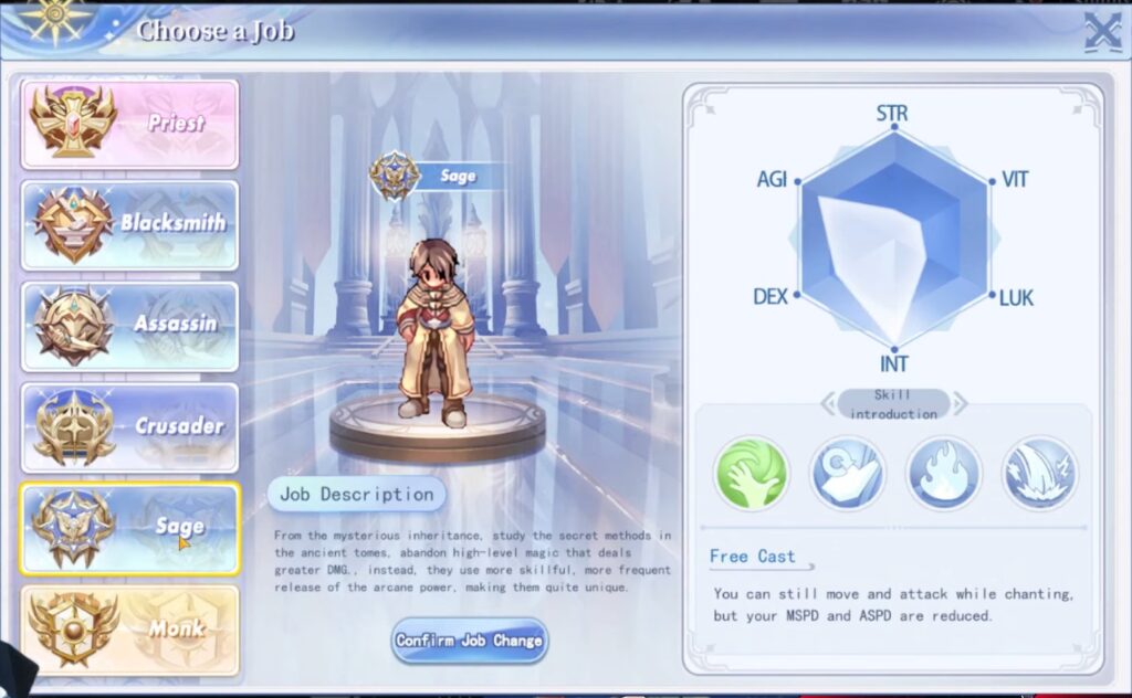 Sage Job in The Ragnarok 2-2