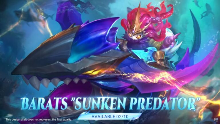 barats sunken predator mlbb skin