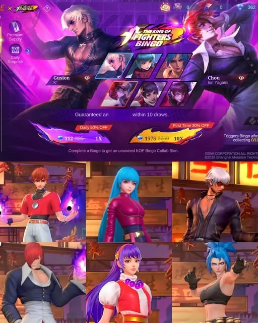 MLBB x KoF Bingo Phase 2 2025 Schedule