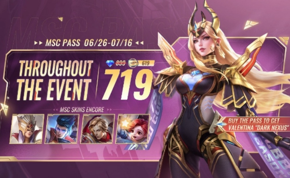 valentina dark nexus skin in msc pass mlbb