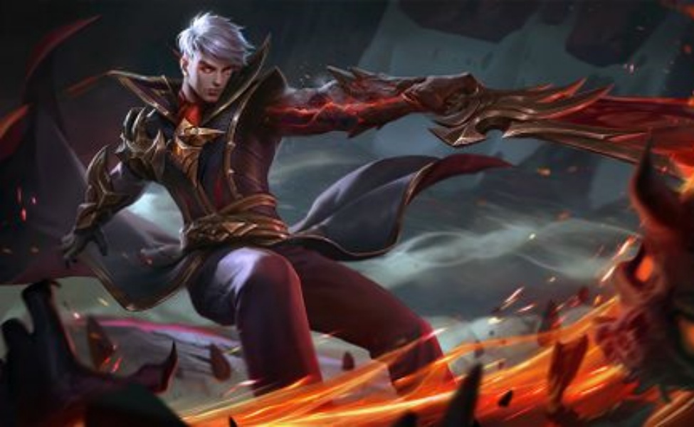 Alucard Fiery Inferno Skin