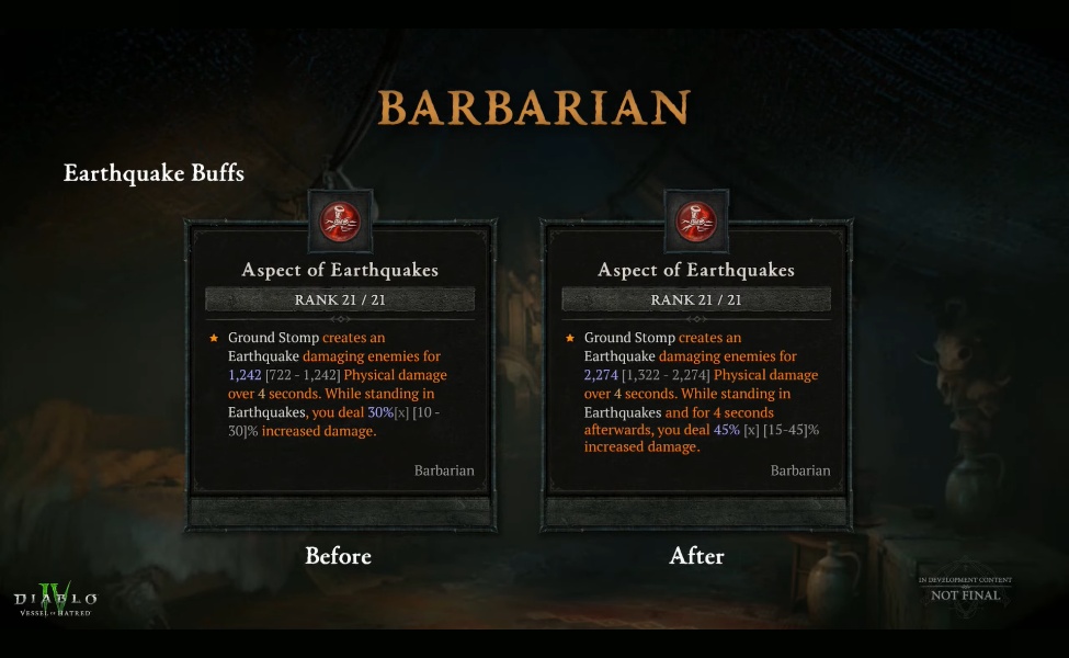 Class Changes in Diablo 4 Season 7