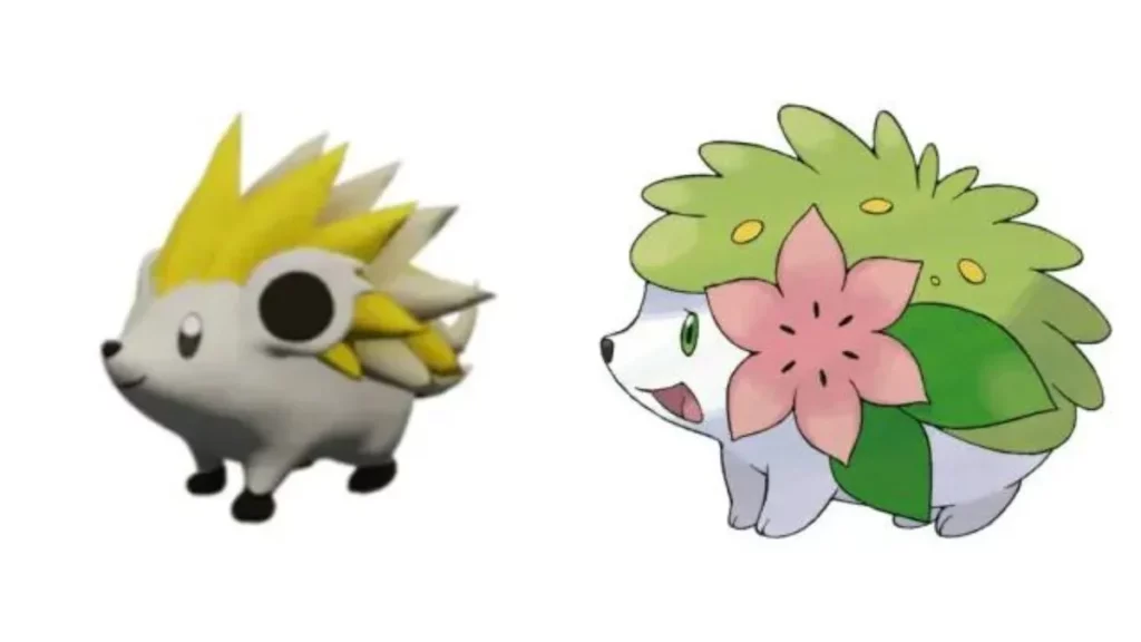 Jolthog mirip dengan Shaymin di pokemon