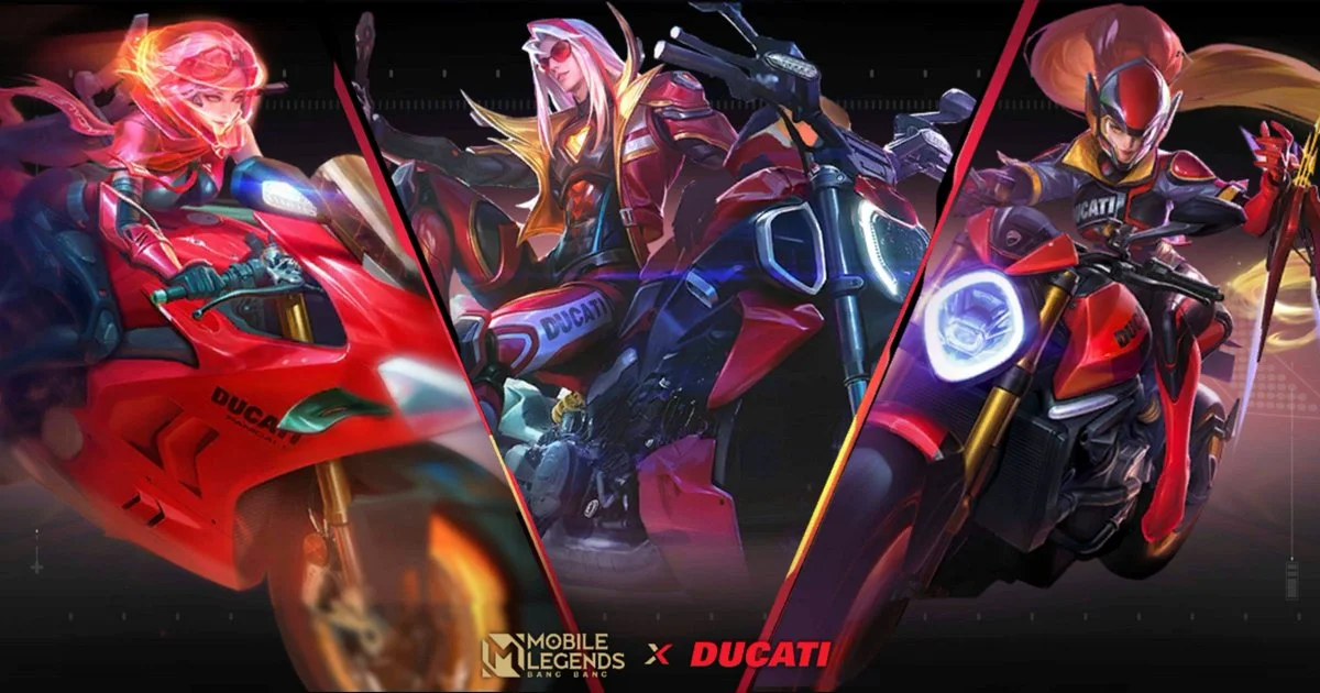 Bocor! Ini Tanggal Rilis MLBB x Ducati Phase 1 dan Skin Terbaru