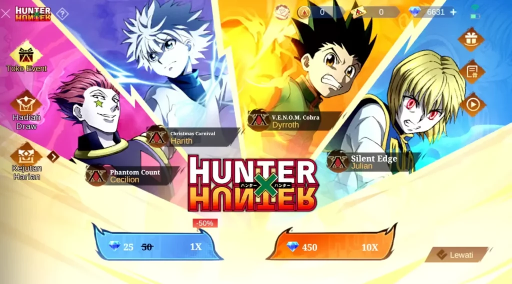 mlbb x hunter x hunter phase 1 2025