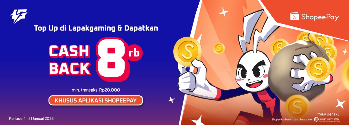 Serbu Promo Top Up Menarik pakai Shopeepay di Januari 2025! - Blog Lapakgaming